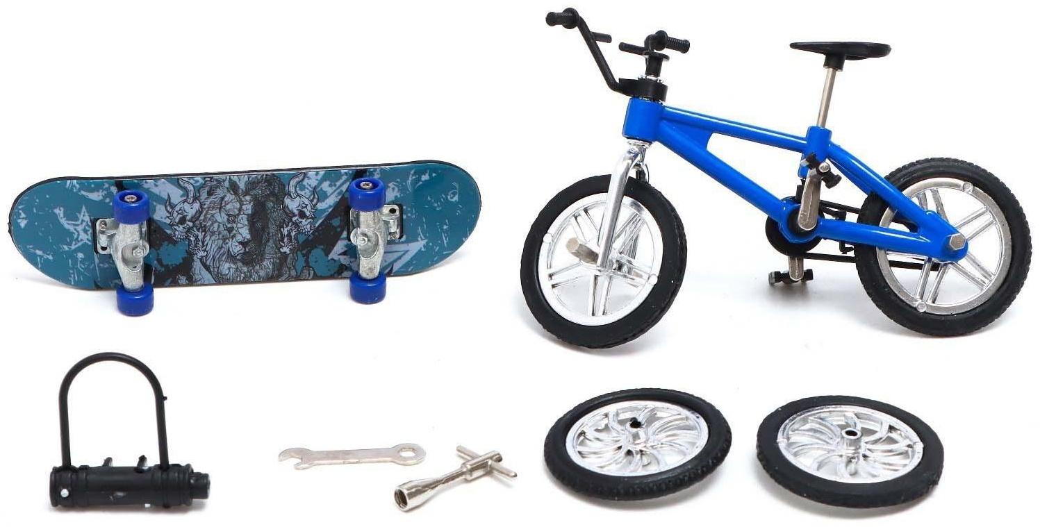 Набор пальчиковых игрушек «Экстремал», фингербайк, пальчиковый самокат, МИКС, в пакете