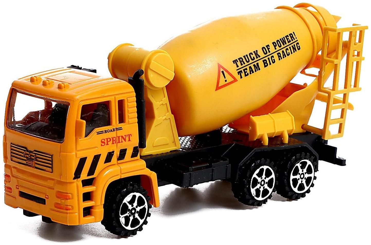 Грузовик инерционный «Бетон», цвета МИКС