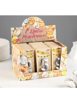 Шоу-бокс со свечами для торта 