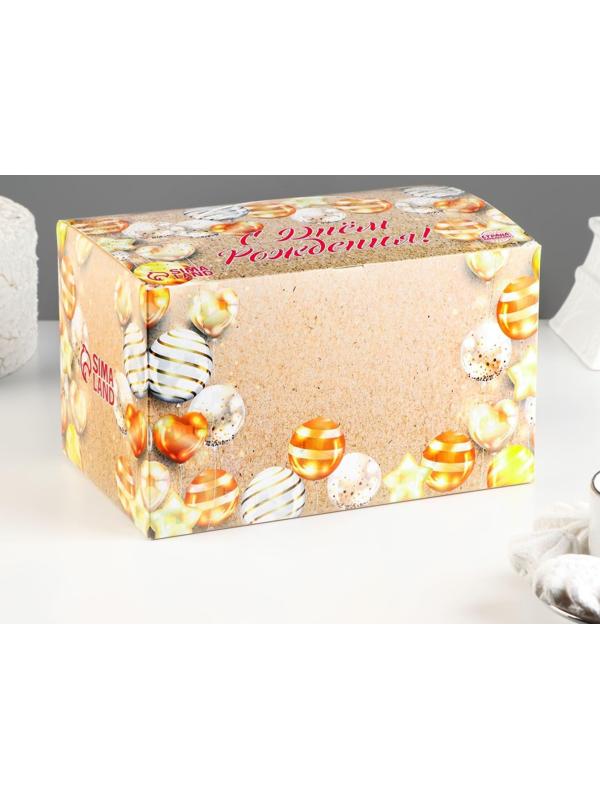 Шоу-бокс со свечами для торта 