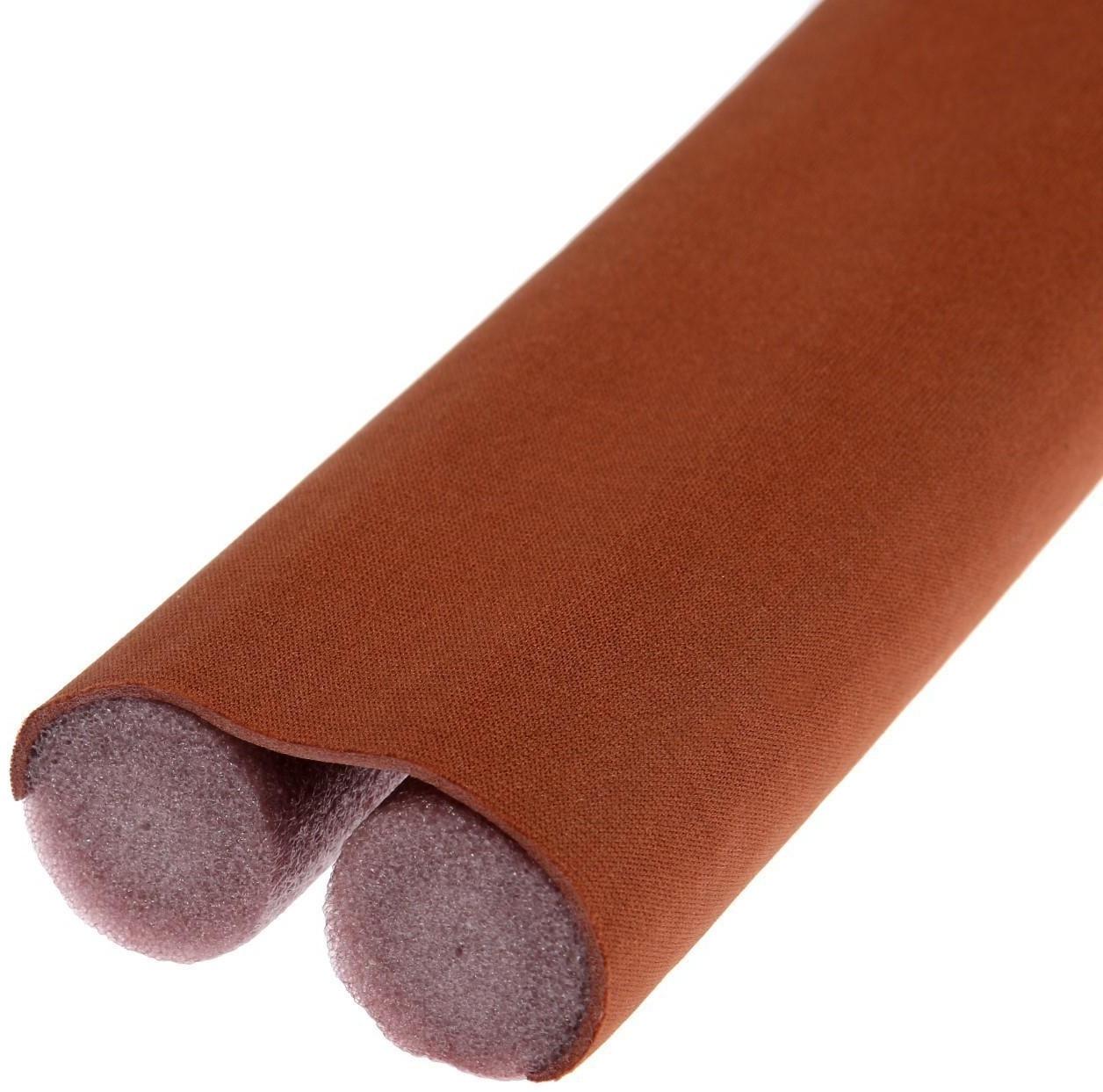 Защита от сквозняка и пыли ТУНДРА, 95х10 см, цвет коричневый