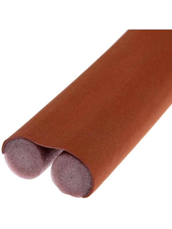 Защита от сквозняка и пыли ТУНДРА, 95х10 см, цвет коричневый