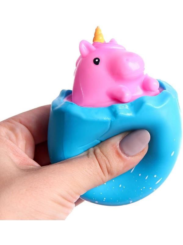 Мялка «Единорог», цвета МИКС