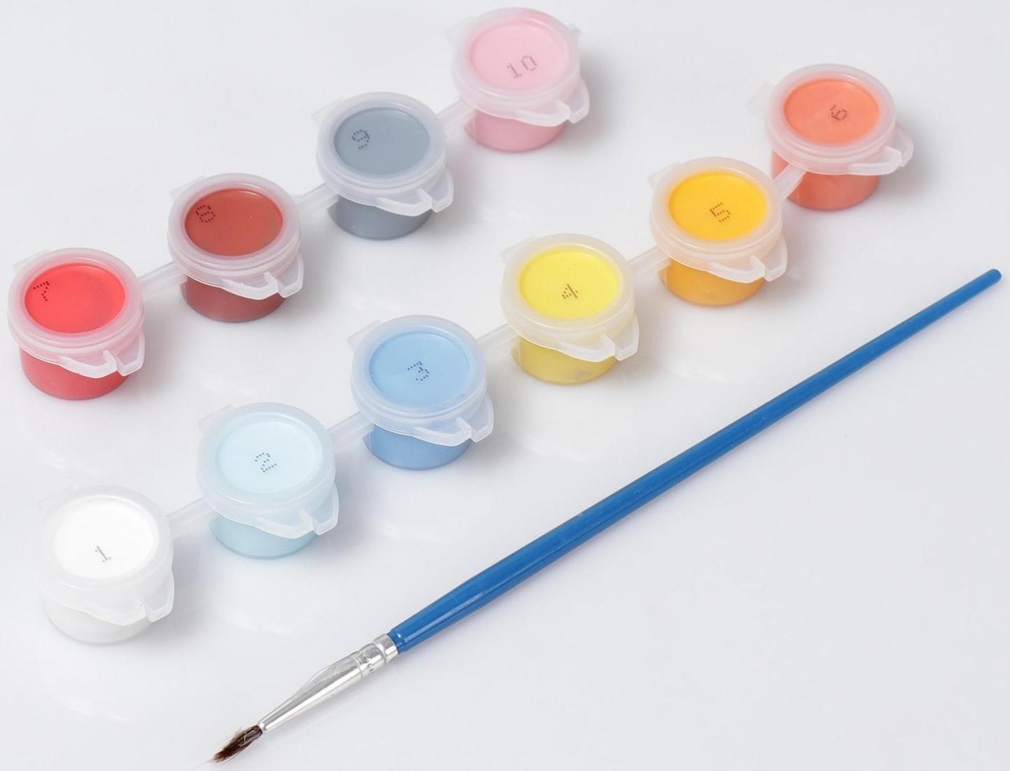 Картина по номерам «Парящие котята» 20х30 см