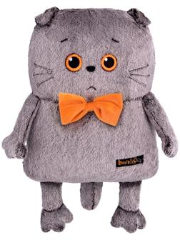 Мягкая игрушка «Кот-подушка в маске для сна», 34 см