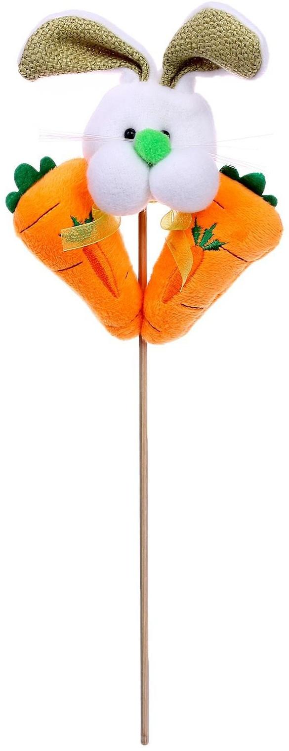 Мягкая игрушка-топпер «Кролик», цвета МИКС