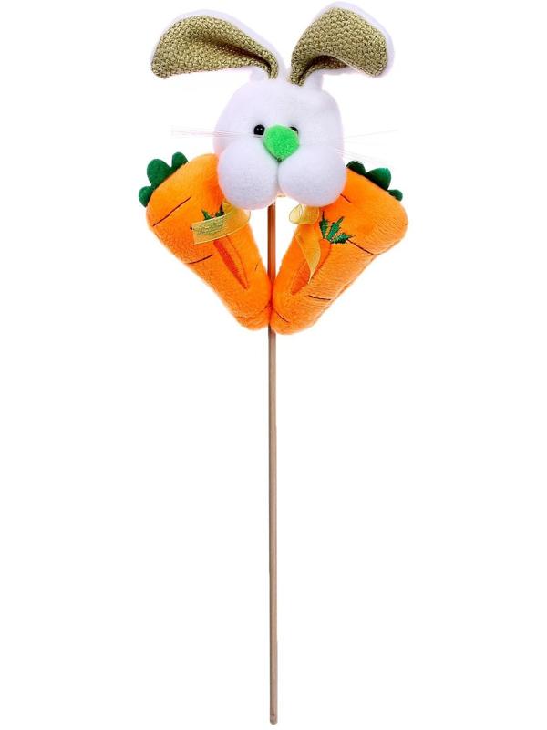 Мягкая игрушка-топпер «Кролик», цвета МИКС