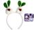 Карнавальный ободок «Зайка», цвета МИКС