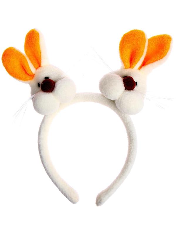 Карнавальный ободок «Зайка», цвета МИКС