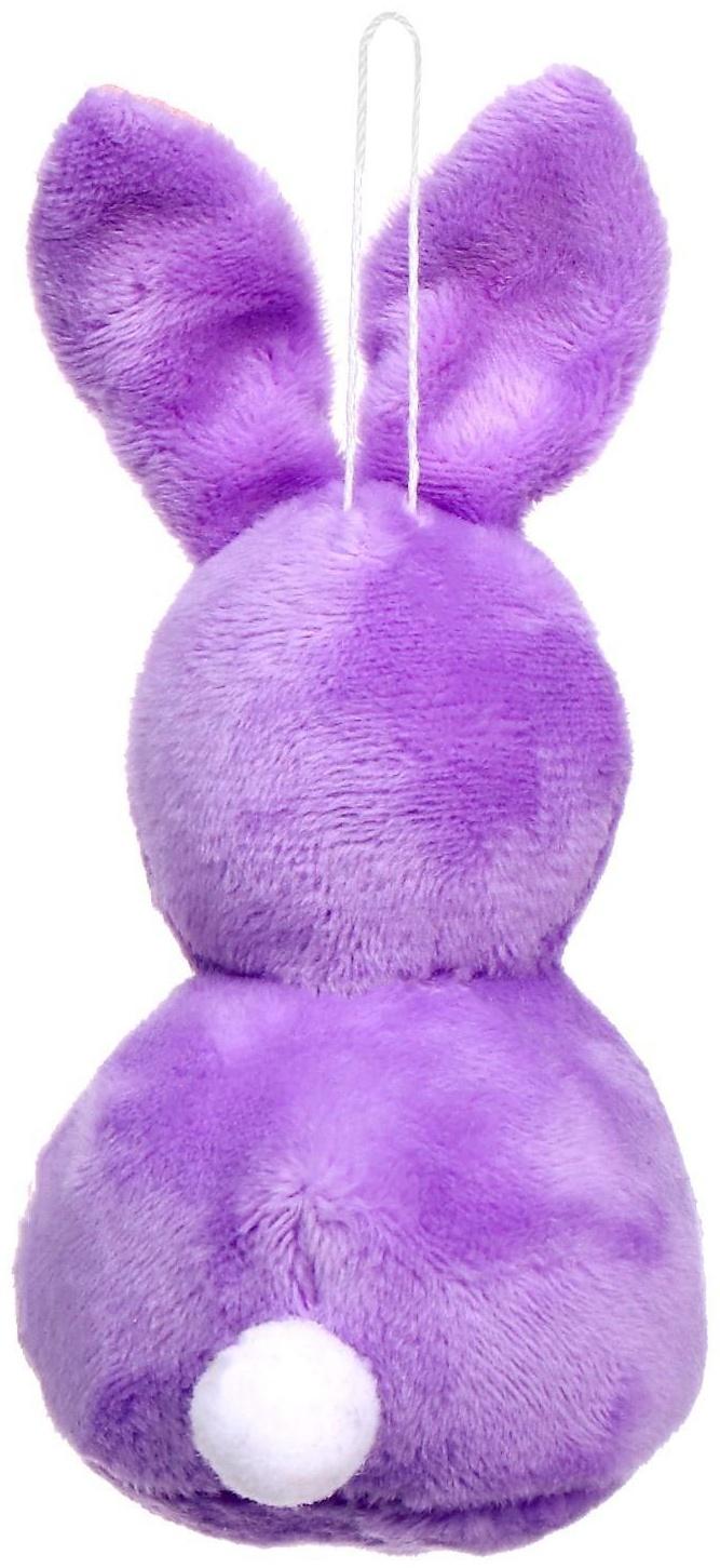 Мягкая игрушка «Кролик», на подвеске, цвета МИКС