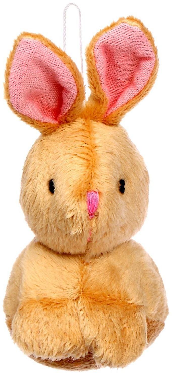 Мягкая игрушка «Кролик», на подвеске, цвета МИКС