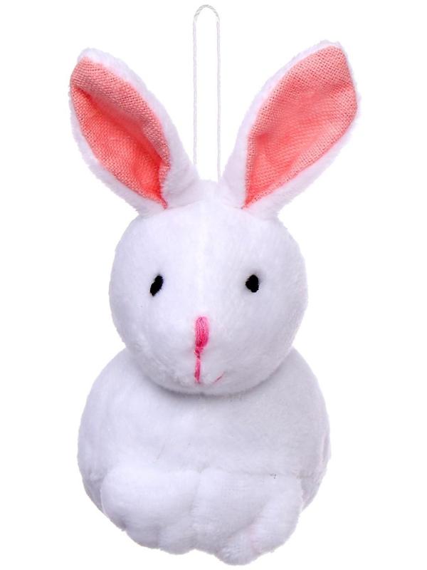 Мягкая игрушка «Кролик», на подвеске, цвета МИКС