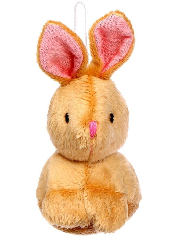 Мягкая игрушка «Кролик», на подвеске, цвета МИКС