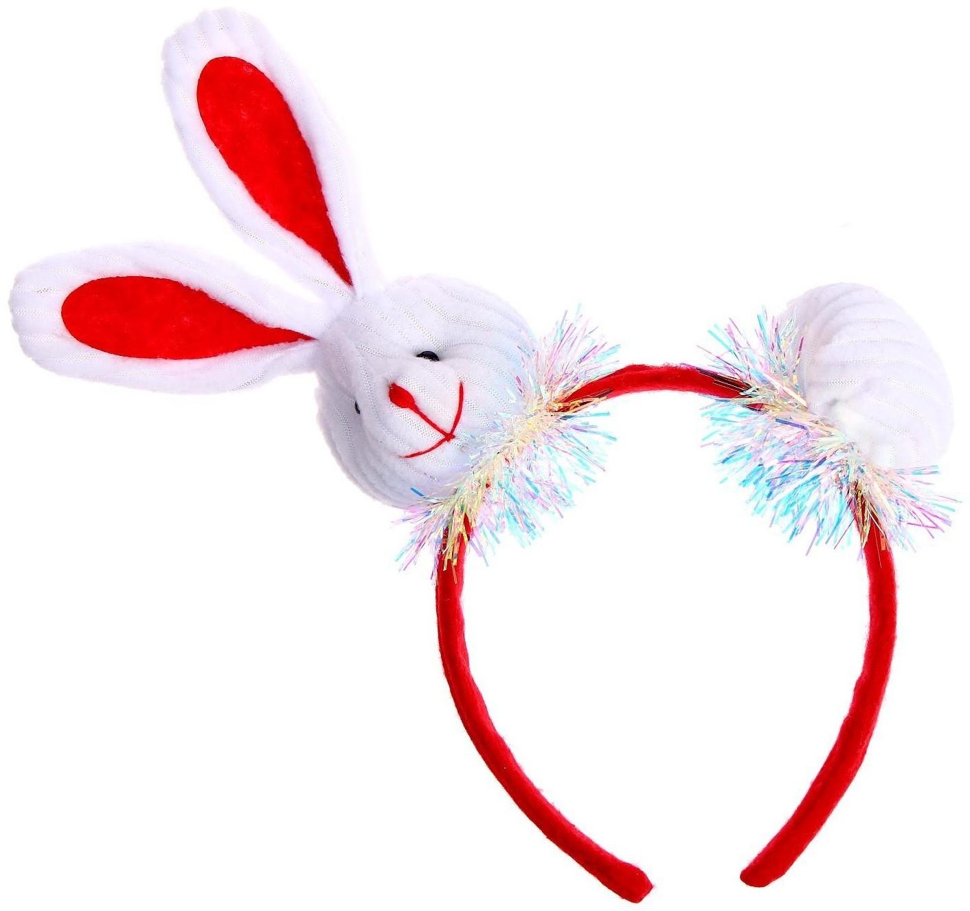 Карнавальный ободок «Заяц»