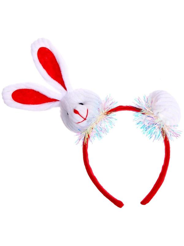 Карнавальный ободок «Заяц»