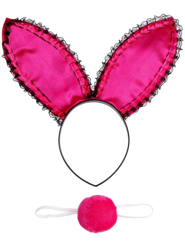 Карнавальный набор «Зайка», 3 предмета: ободок, хвост