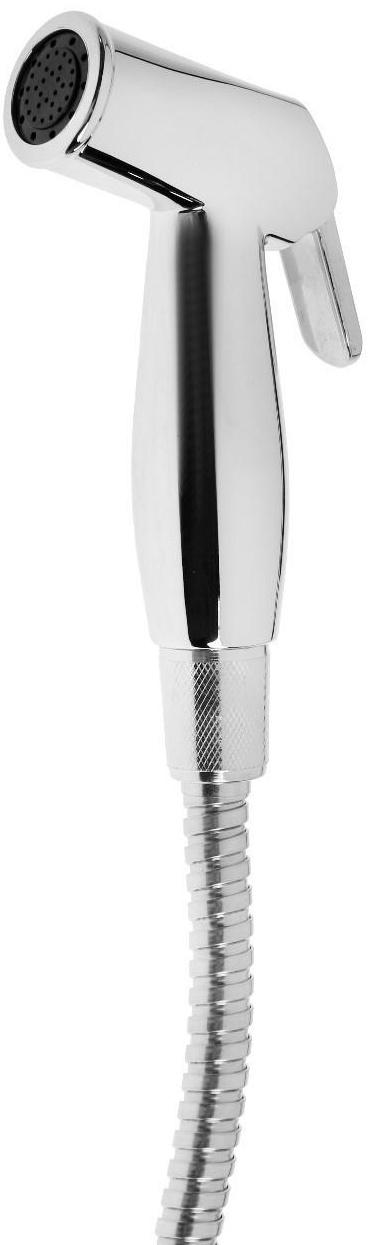 Смеситель с гигиеническим душем ZEIN, картридж керамика 35 мм, цинк, хром