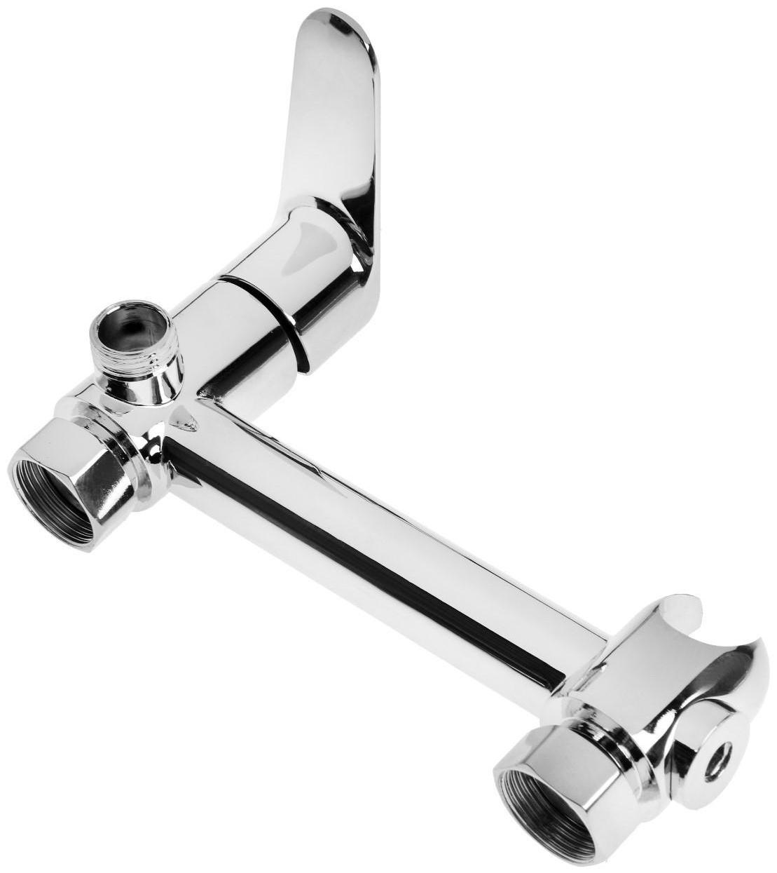 Смеситель с гигиеническим душем ZEIN, картридж керамика 35 мм, цинк, хром