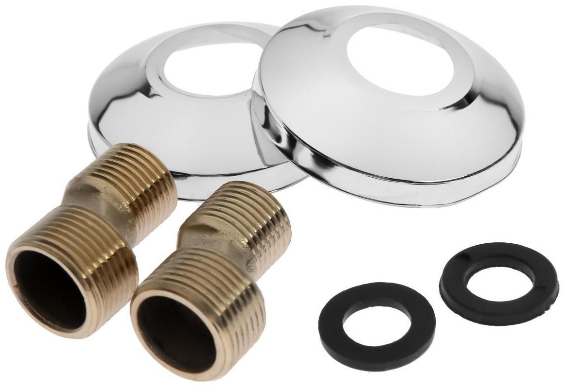 Смеситель с гигиеническим душем ZEIN, картридж керамика 35 мм, цинк, хром