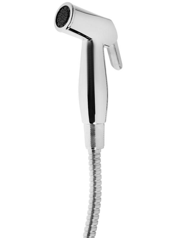 Смеситель с гигиеническим душем ZEIN, картридж керамика 35 мм, цинк, хром