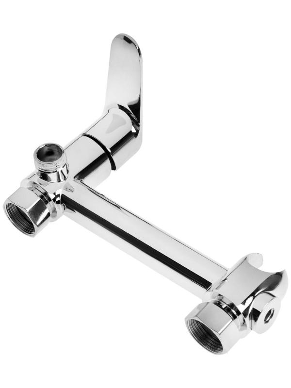 Смеситель с гигиеническим душем ZEIN, картридж керамика 35 мм, цинк, хром