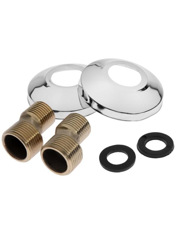 Смеситель с гигиеническим душем ZEIN, картридж керамика 35 мм, цинк, хром