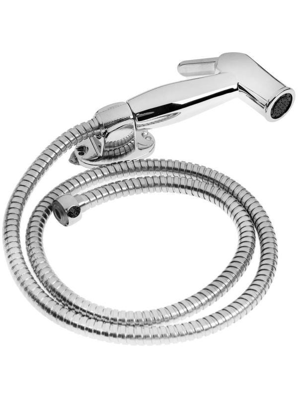 Смеситель с гигиеническим душем ZEIN, картридж керамика 35 мм, цинк, хром