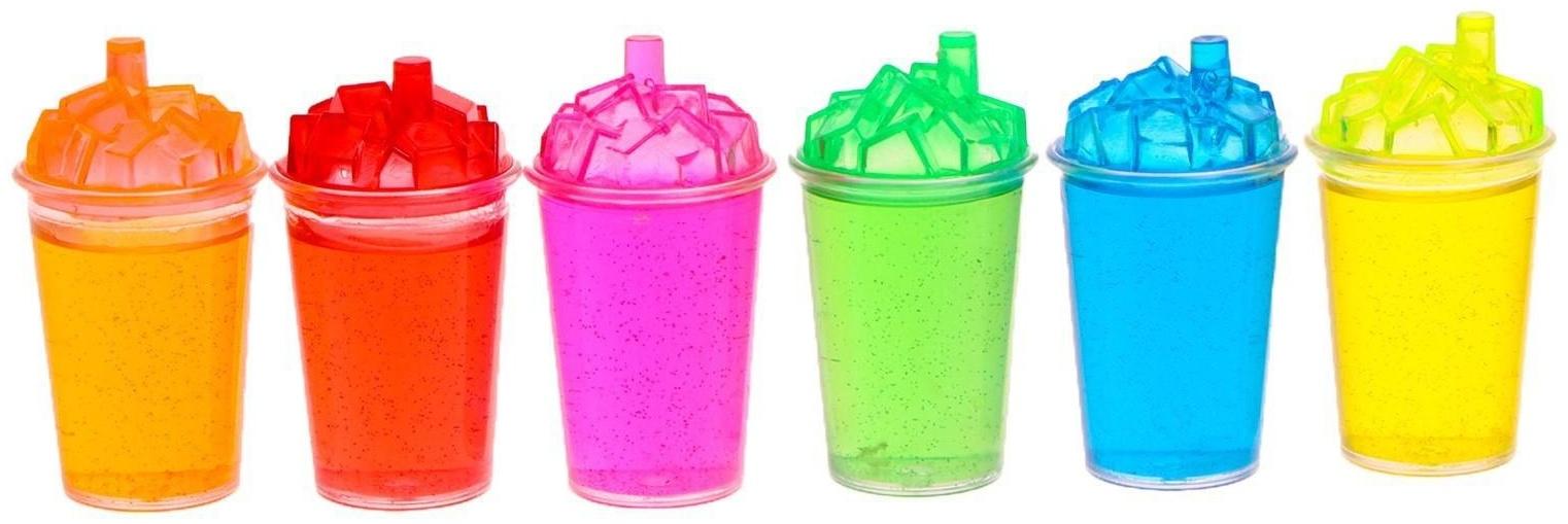 Лизун «Коктейль», цвета МИКС