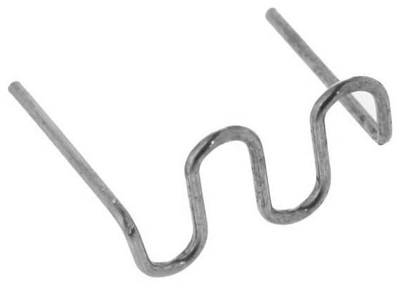 Скоба для пайки пластиковых элементов автомобиля, 0,8 мм, набор 100 шт