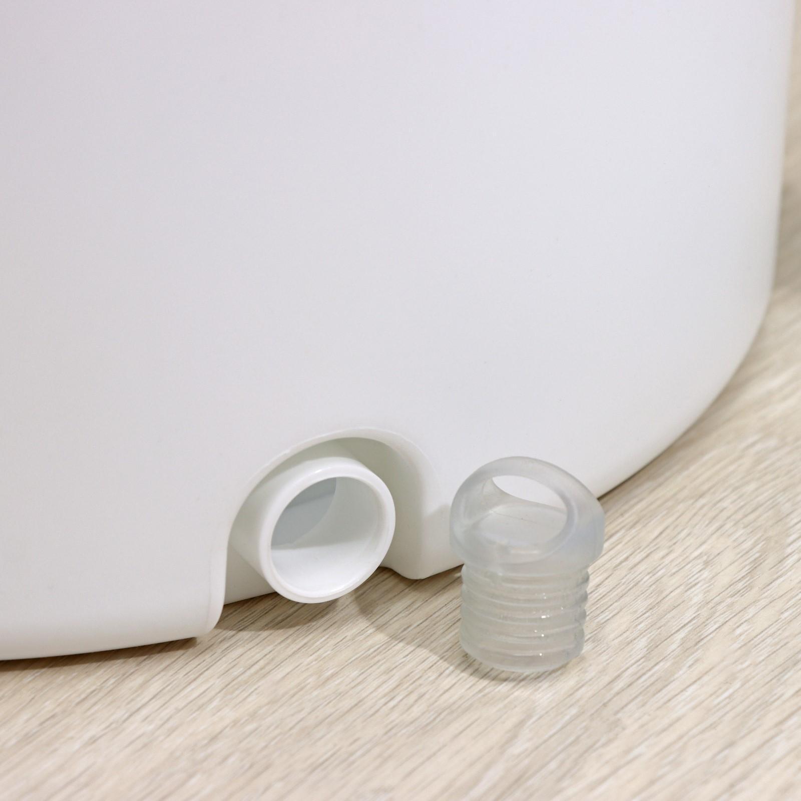 Швабра с отжимом и ведро с подачей воды Raccoon, 31×31×18 см, квадратная швабра 21×21×134 см, 2 насадки из микрофибры, цвет серый