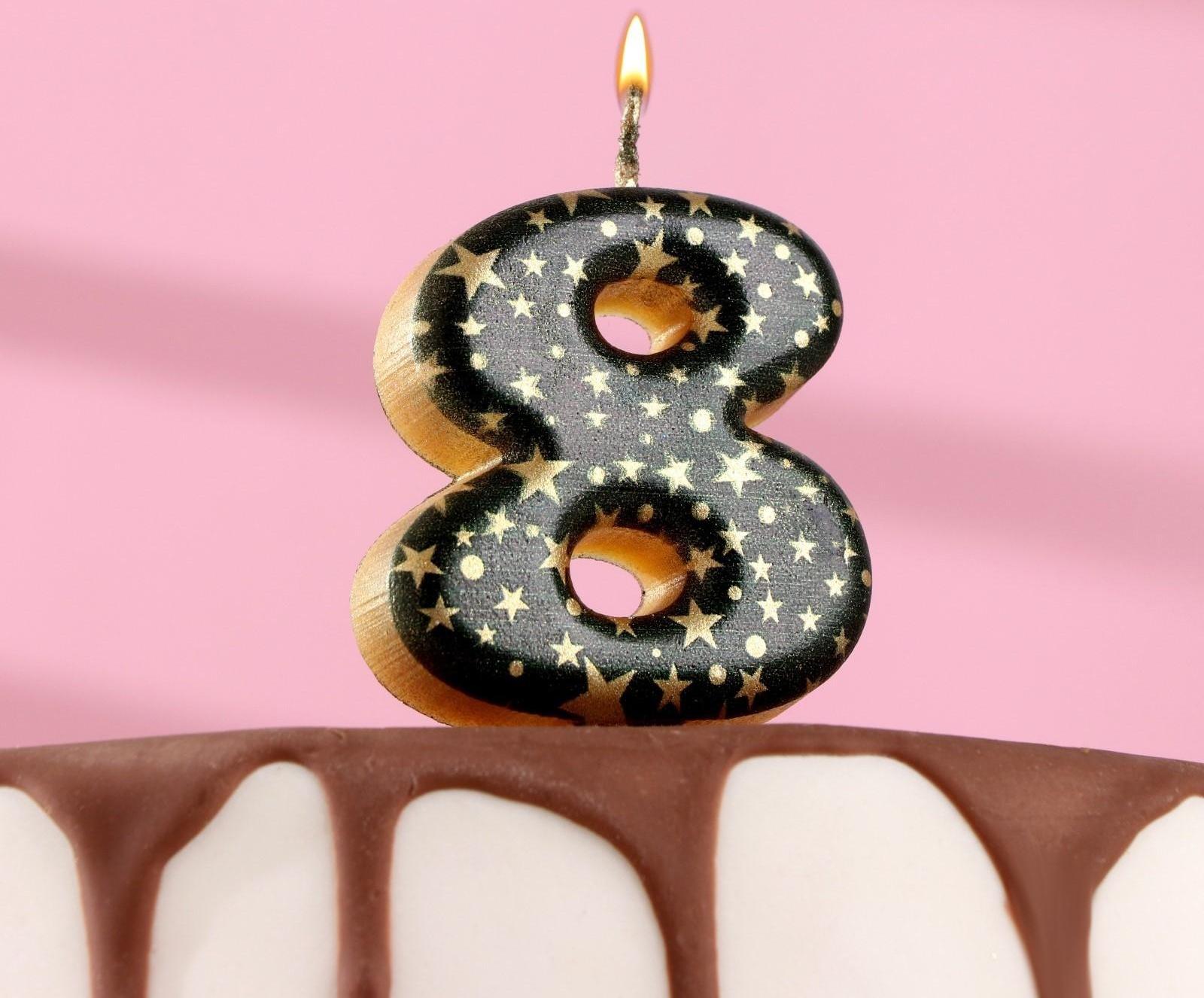 Свеча в торт 