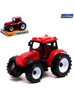 Трактор инерционный «Фермер», цвет красный