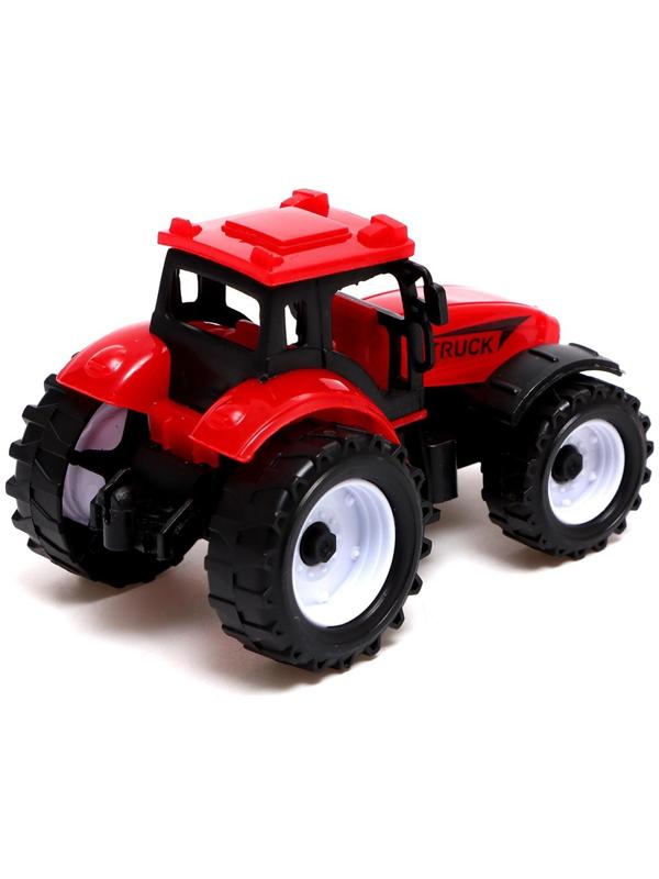 Трактор инерционный «Фермер», цвет красный