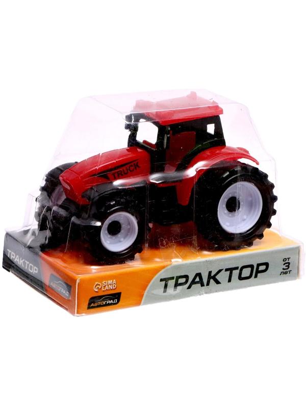 Трактор инерционный «Фермер», цвет красный