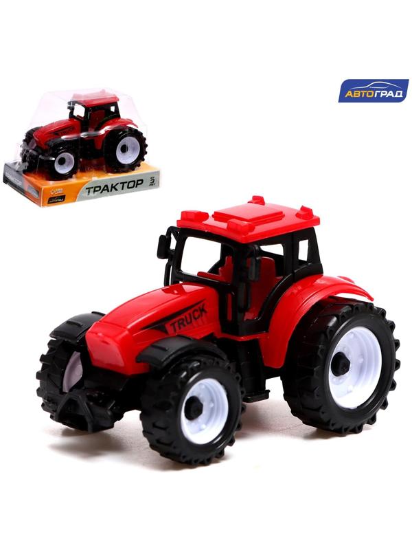 Трактор инерционный «Фермер», цвет красный