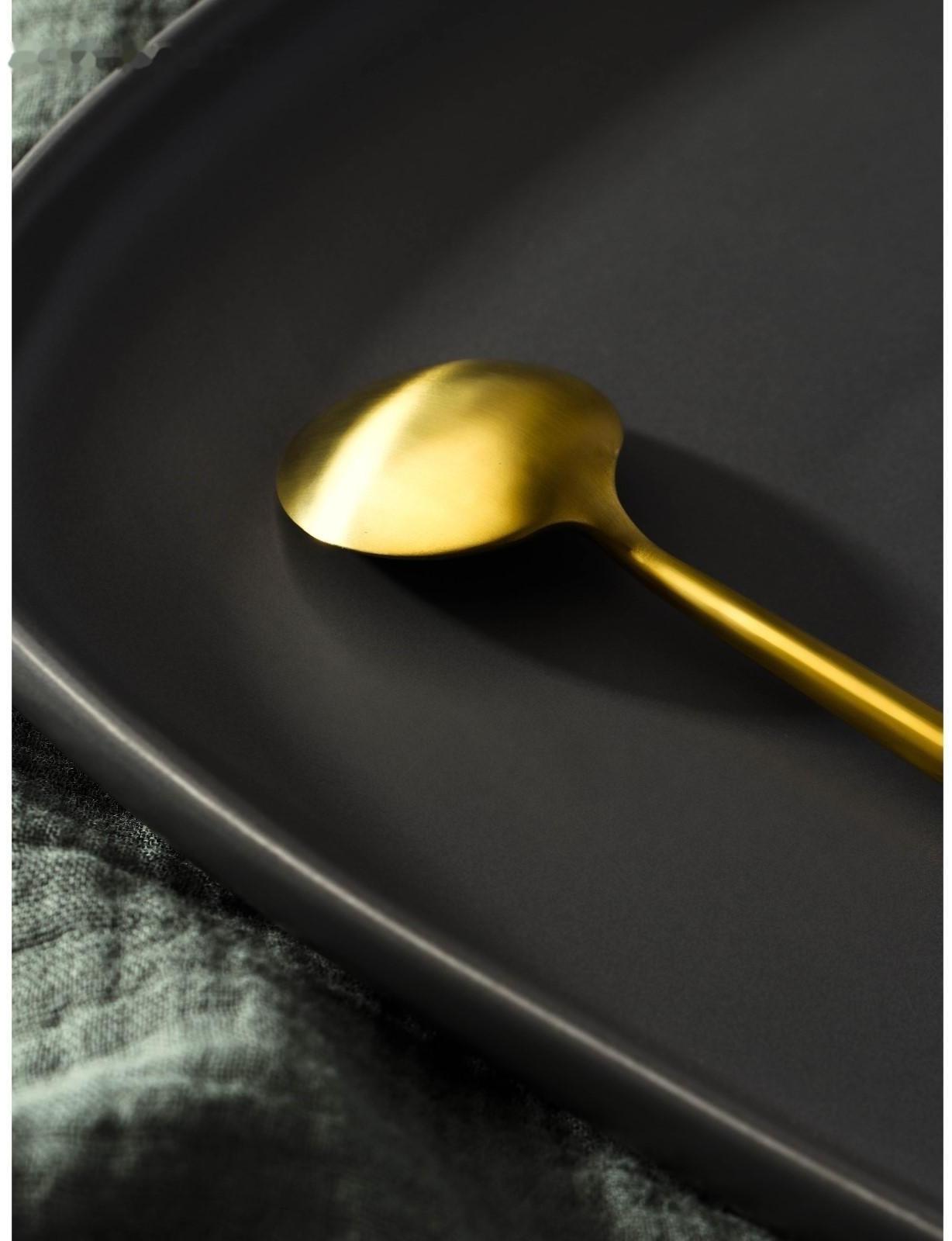 Ложка чайная из нержавеющей стали Magistro «Фолк», цвет золотой