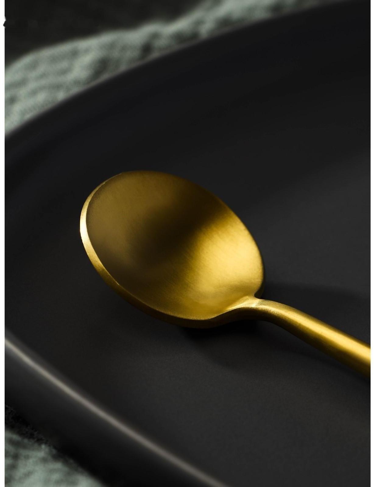 Ложка чайная из нержавеющей стали Magistro «Фолк», цвет золотой