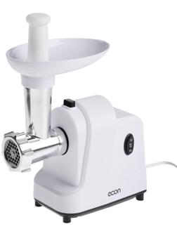 Мясорубка Econ ECO-1011MG, 1600 Вт, реверс, кеббе, белая