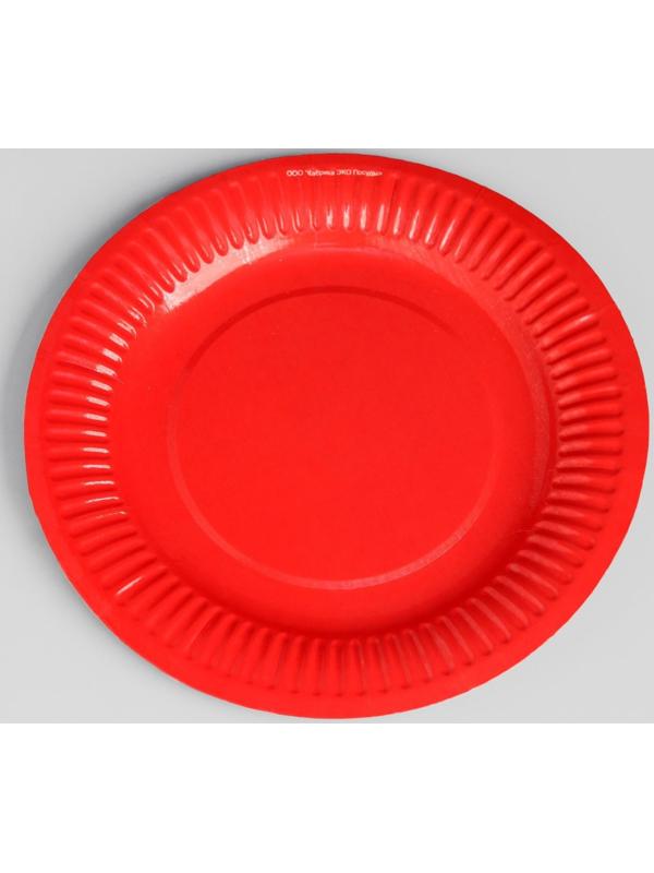 Тарелка одноразовая 