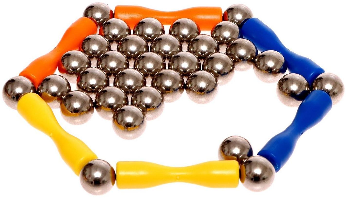 Конструктор магнитный, 62 детали