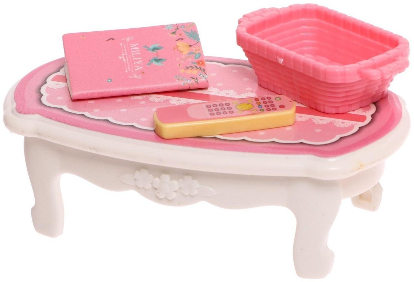 Набор игровой «Зайчик» с мебелью и аксессуарами