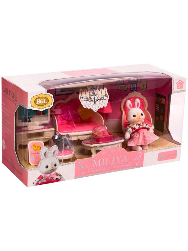 Набор игровой «Зайчик» с мебелью и аксессуарами