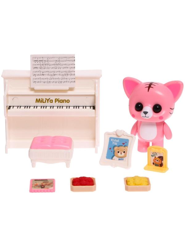 Набор игровой «Котик» с мебелью и аксессуарами, МИКС