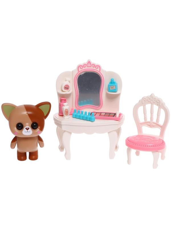 Набор игровой «Котик» с мебелью и аксессуарами, МИКС