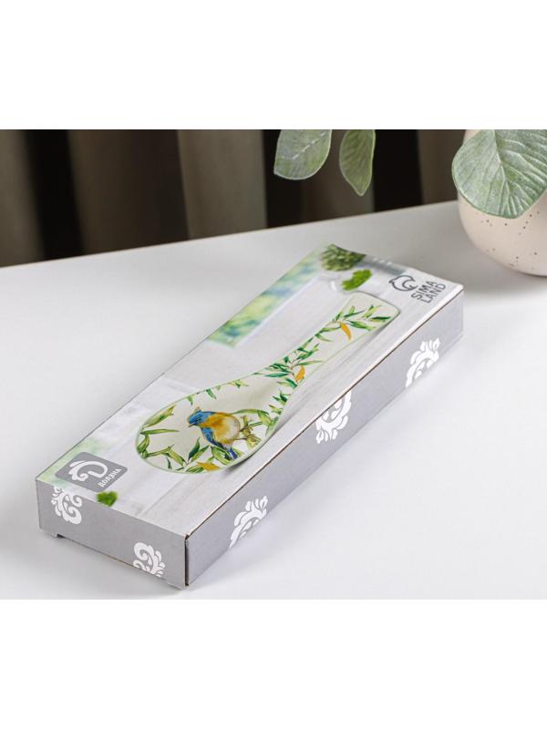 Подставка под ложку Доляна «Флора и Фауна», 22,3×7,5×2,5 см