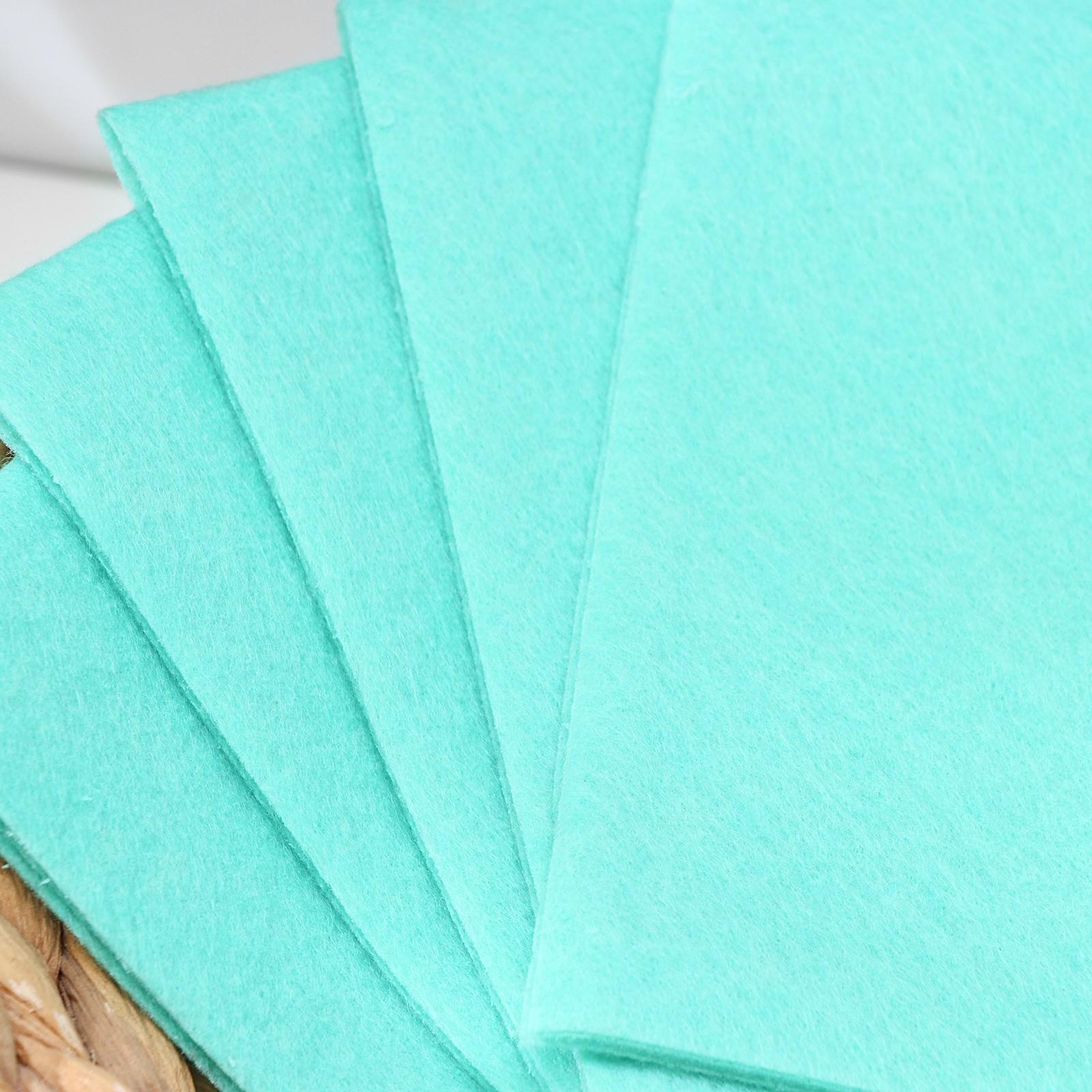 Салфетки вискозные универсальные Доляна, 30×30 см, 5 шт, цвет зелёный