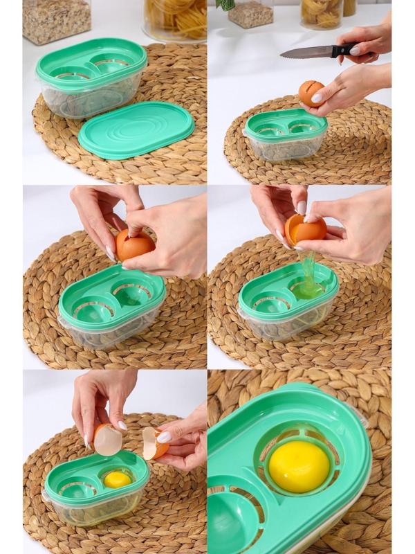 Разделитель белка и желтка, 15,5×9,5×7 см, цвет МИКС