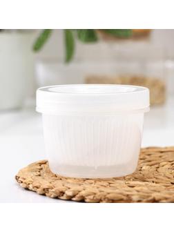 Сушилка для зелени Доляна, 11×11×8,5 см, цвет прозрачный