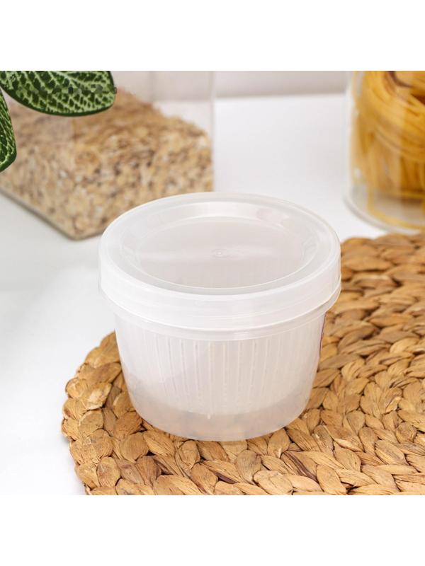 Сушилка для зелени Доляна, 11×11×8,5 см, цвет прозрачный