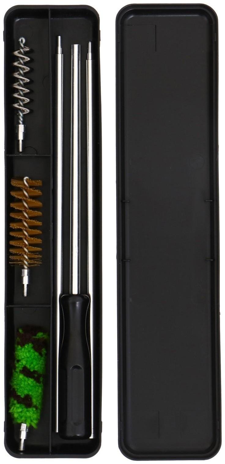 Набор для чистки ружей LUCKY VIEW, кал.20, 3 ерша, алюм.  шомполом 3-х секционный